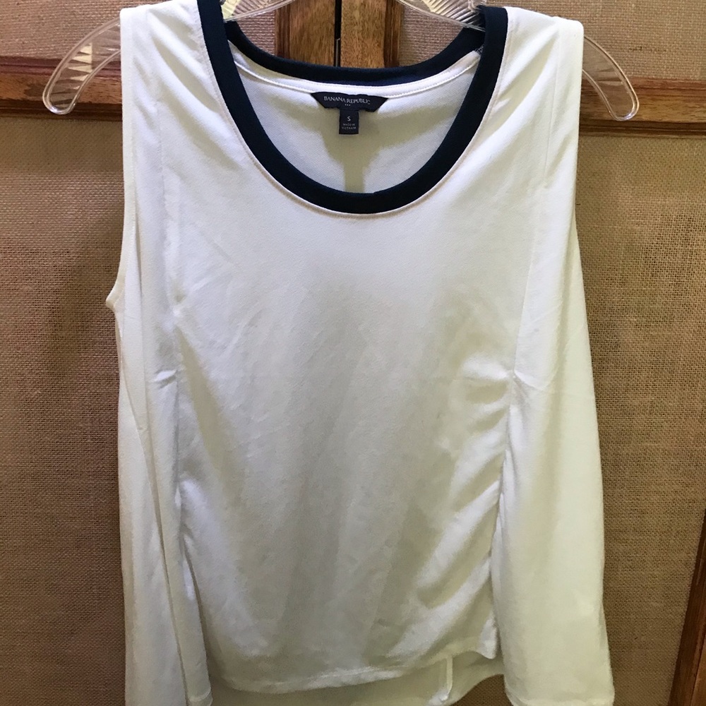 White sports tank top (dry fit material)